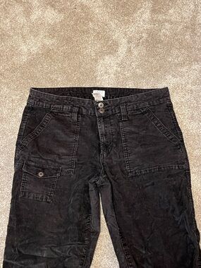 Women’s Black Corduroy Utility Pants